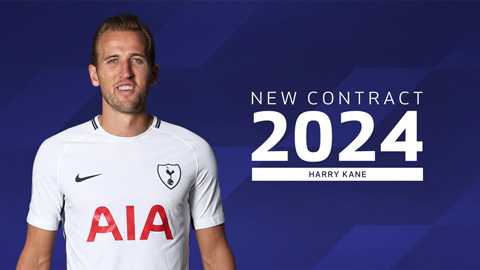 Kane gia hạn hợp đồng 6 năm với Tottenham, nhét túi 90 triệu bảng