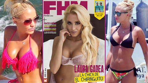 Laura Gadea: Người đẹp ngực bự thần tượng Ronaldo
