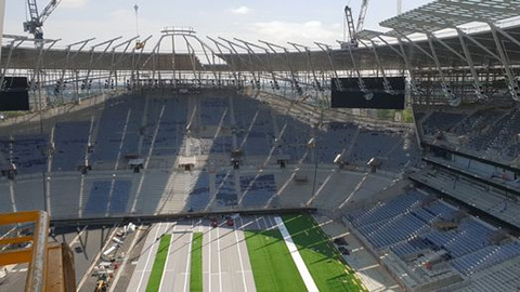 Sân mới hoành tráng của Tottenham ra mắt vào tháng 8