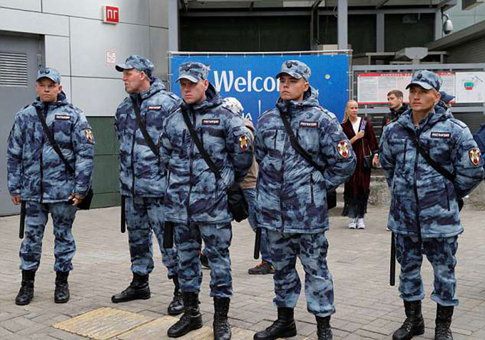 Cảnh sát Nga được tăng cường