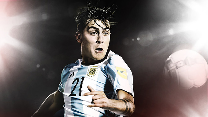 Paulo Dybala - ĐT Argentina - 24 tuổi - Tiền đạo