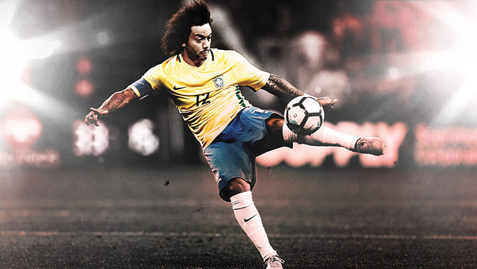 Marcelo - ĐT Brazil - 30 tuổi - Hậu vệ