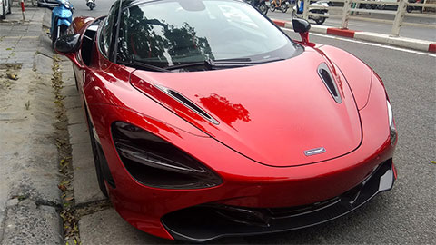 Siêu phẩm McLaren 720S thứ 2 xuất hiện trên đường phố Việt Nam