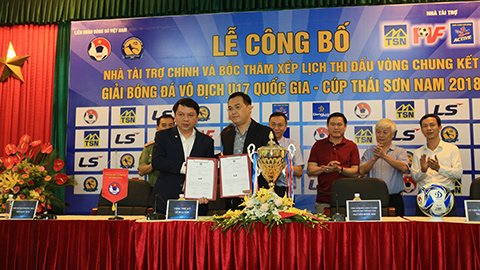 HAGL rơi vào bảng tử thần VCK U17 QG – Cúp Thái Sơn Nam 2018