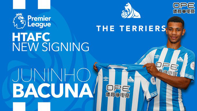 Juninho Bacuna gia nhập Huddersfield