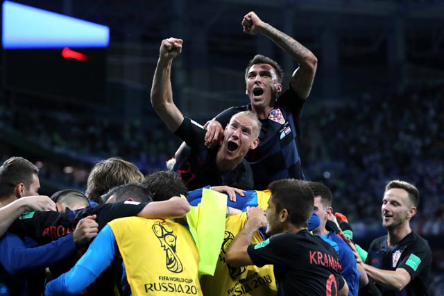 Croatia thể hiện họ là một tập thể có tổ chức, chơi đầy quyết tâm tại World Cup 2018