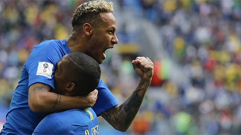 Kết quả World Cup ngày 23/6: Neymar tỏa sáng
