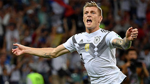 Kết quả World Cup ngày 24/6: Kroos đưa ĐT Đức trở về từ 'cõi chết'