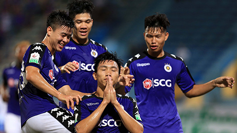 Hà Nội FC 2-1 Quảng Nam FC: Văn Hậu tỏa sáng mang về chiến thắng cho Hà Nội FC