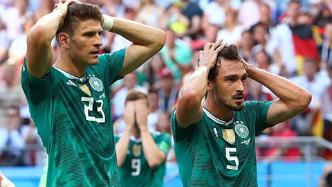 Kết quả World Cup ngày 28/6: Đức bị loại ngay từ vòng bảng