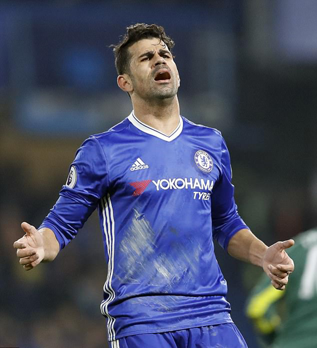 Costa trở nên ục ịch ở Chelsea