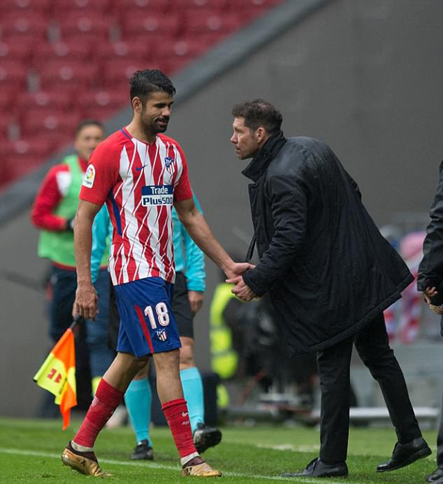 Dưới sự quan tâm của các thành viên Atletico