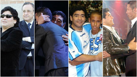 Maradona không ủng hộ Simeone dẫn dắt ĐT Argentina