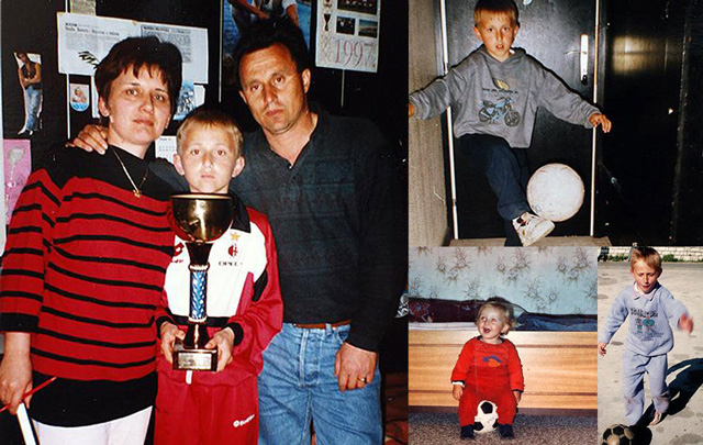 Modric đã trải qua tuổi thơ khó khăn nhưng luôn sống cùng với khao khát trở thành cầu thủ