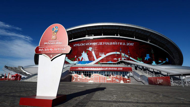 Sân Kazan Arena là mồ chôn 3 nhà vô địch World Cup