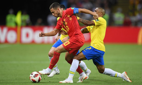 Hazard là ngôi sao sáng của Bỉ ở World Cup 2018