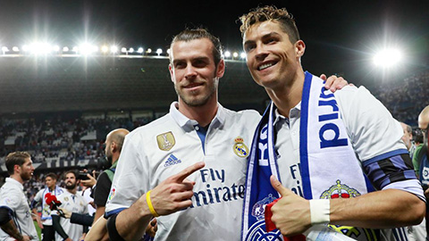Gareth Bale gửi lời chia tay Ronaldo