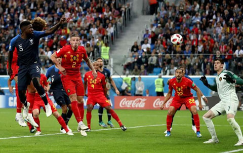 Giấc mơ World Cup của Bỉ chấm dứt trước người Pháp