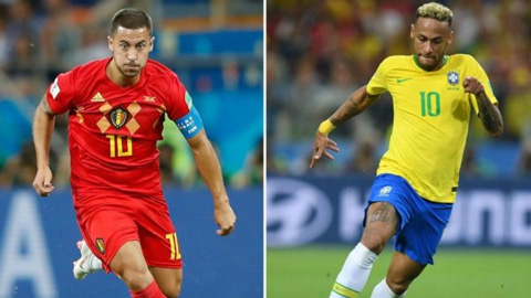 Real giữa đôi dòng Neymar và Hazard