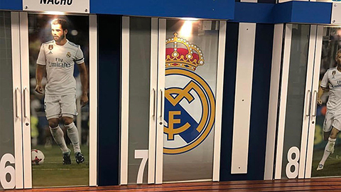 Real xóa sạch dấu tích của Ronaldo trong phòng thay đồ