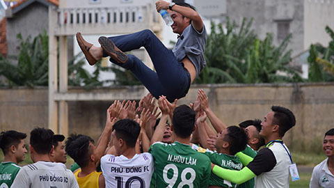 Đánh bại Bà Rịa Vũng Tàu, Phù Đổng FC thăng hạng Nhất