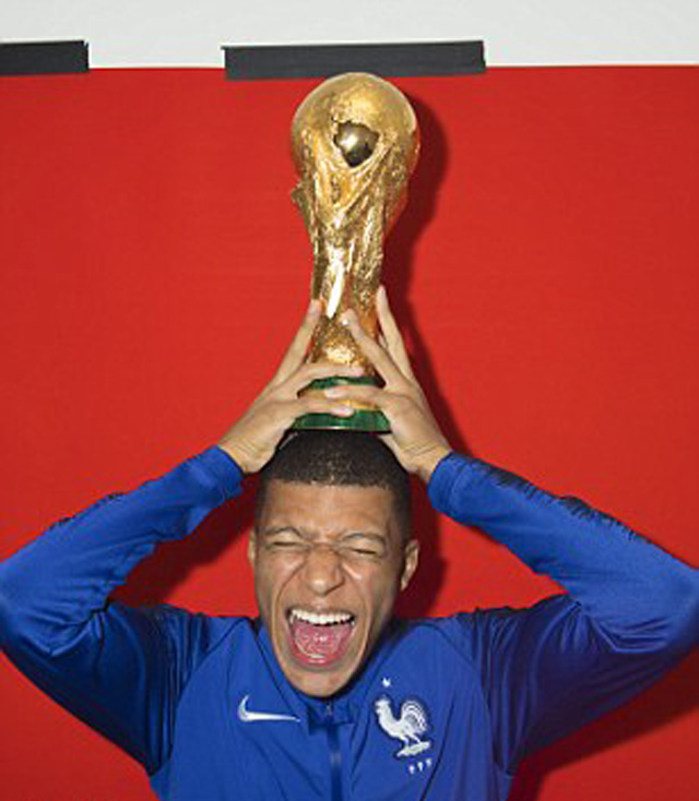 Mbappe có được 3 bàn thắng tại World Cup 2018