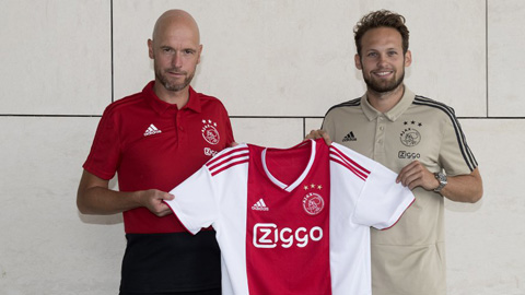 Daley Blind chia tay M.U, trở lại Ajax
