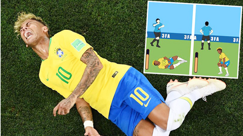 Hậu trường sân có 18/7: Neymar hóa thân trong game… ăn vạ