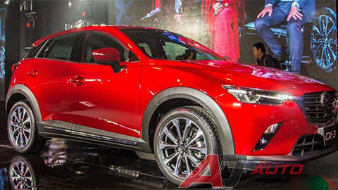 Mazda CX-3 2018 có giá chỉ từ 607 triệu đồng