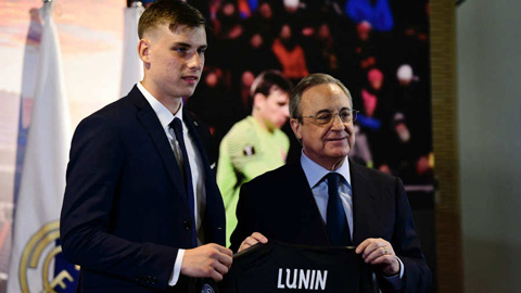 Real ra mắt Andriy Lunin, thủ thành dành cho tương lai