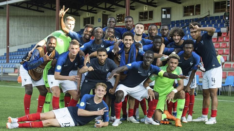 U19 châu Âu: Hủy diệt Anh, Pháp vào bán kết gặp Italia