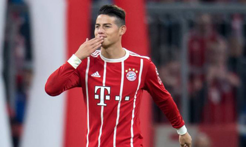 James không muốn rời Bayern trở lại Real