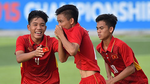U16 Việt Nam đánh bại U16 Campuchia ở giải U16 ĐNA
