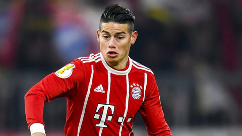 James khẳng định rất hạnh phúc tại Bayern