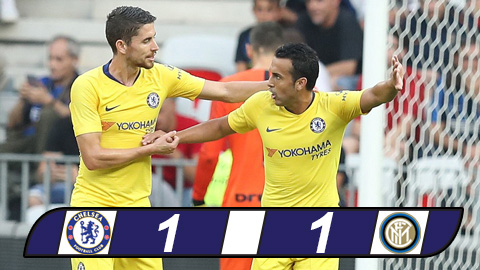 Chelsea 1-1 Inter (pen 5-4): Pedro tiếp tục tỏa sáng, Chelsea hạ Inter trên loạt luân lưu