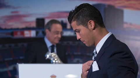 Cựu GĐKT Real tin Ronaldo và Perez có xung đột