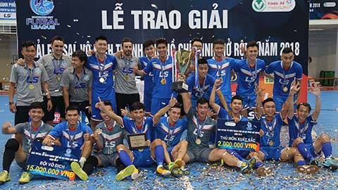 Thái Sơn Nam Quận 8 vô địch giải TP.HCM mở rộng