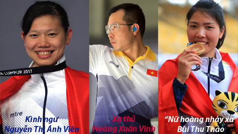 3 niềm hy vọng của thể thao Việt Nam tại Asian Games 2018