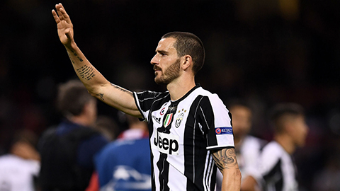 Bonucci gọi Juventus là 'nhà' trong ngày trở lại