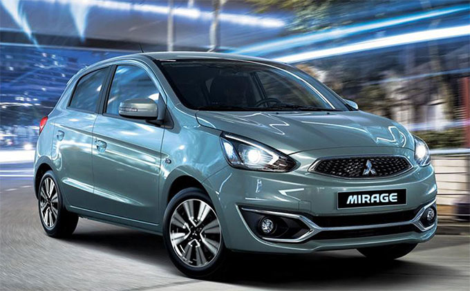 Mẫu sedan cỡ nhỏ Mitsubishi Mirage được giảm giá khá mạnh