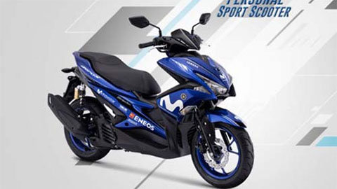 Yamaha NVX Movistar GP giá 39,3 triệu sắp về Việt Nam?