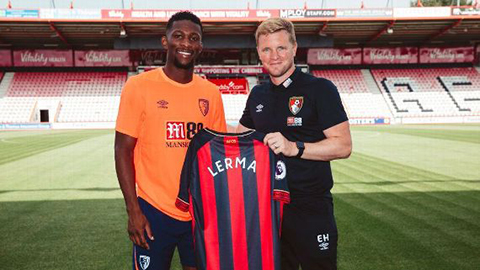 Bournemouth phá kỷ lục chuyển nhượng mua Lerma