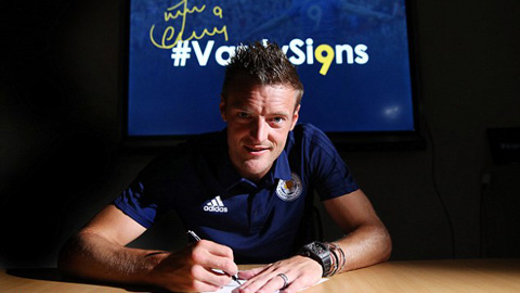 Vardy gia hạn thêm 4 năm, nhận lương cao nhất lịch sử Leicester