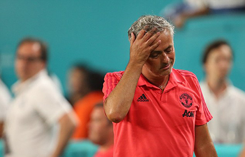 Mourinho không hề hài lòng với những gì nhận được từ BLĐ M.U