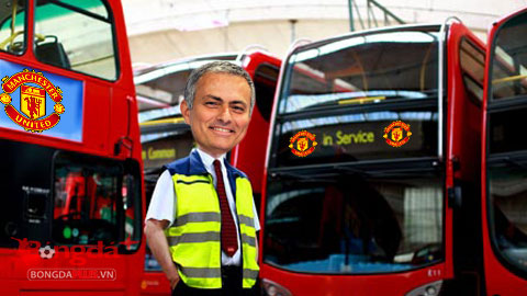 Ảnh chế: Mourinho mang xe bus chặn nanh sói