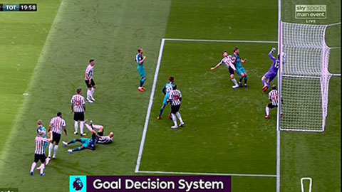 Cầu thủ Tottenham không biết mình đã ghi bàn nếu không nhờ Goal-line