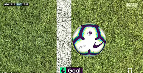 Bàn thắng của Tottenham có sự trợ giúp của Goal-line