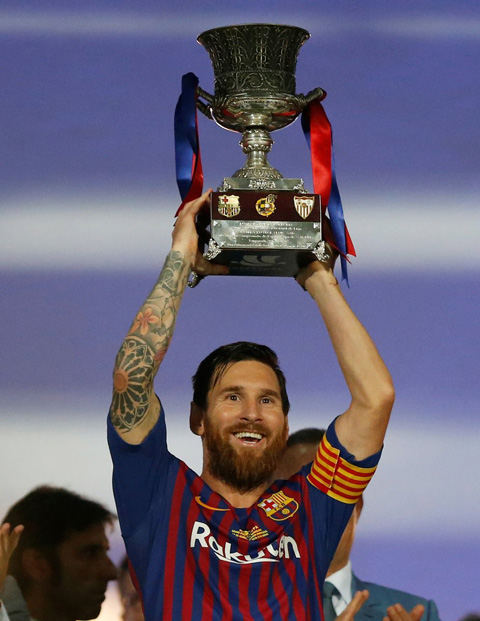 Đội trưởng Messi có chức vô địch thứ 32 trong sự nghiệp
