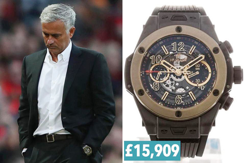 Đồng hồ của Mourinho rẻ hơn 10 lần so với của Pep