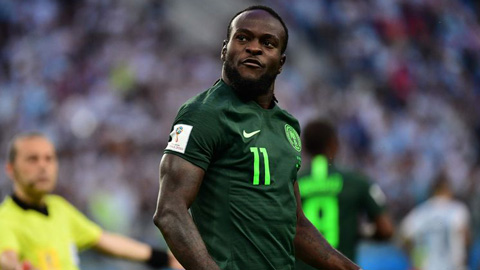 Moses bất ngờ chia tay ĐT Nigeria ở tuổi 27